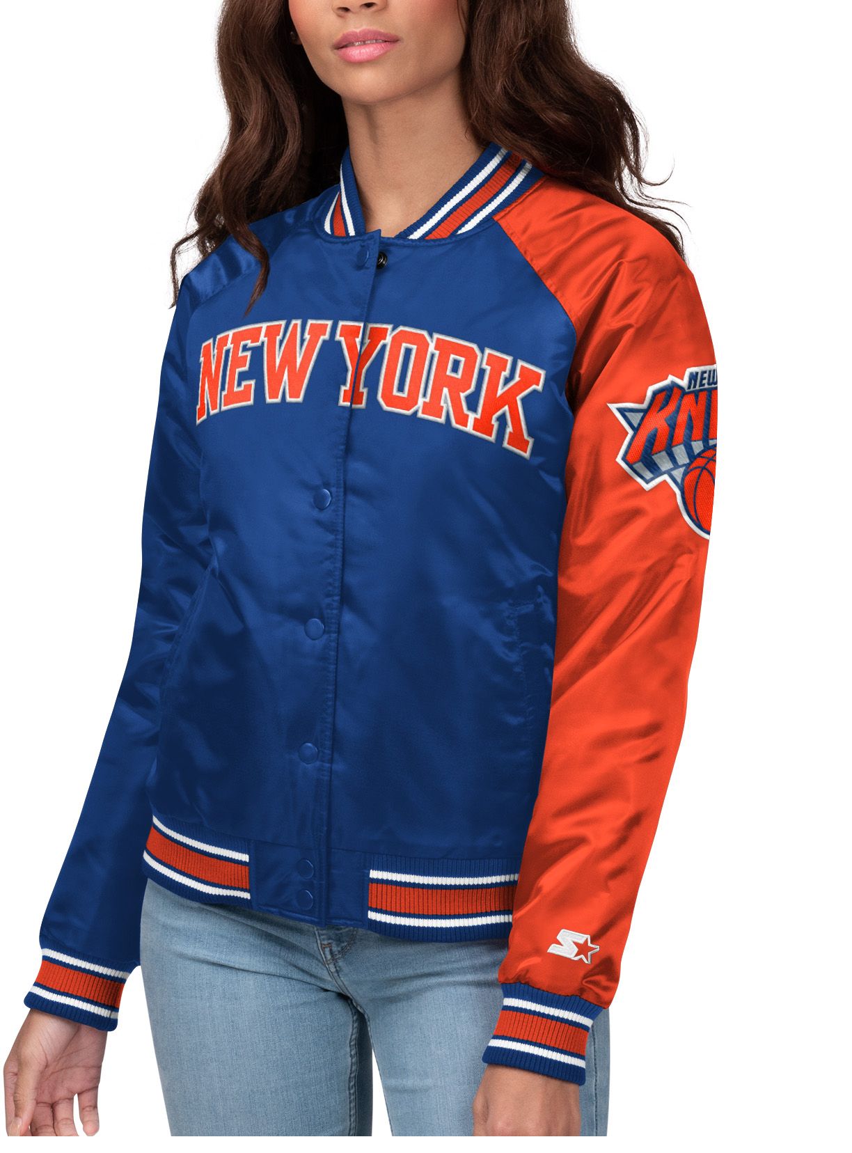 new york knicks varsity jacket