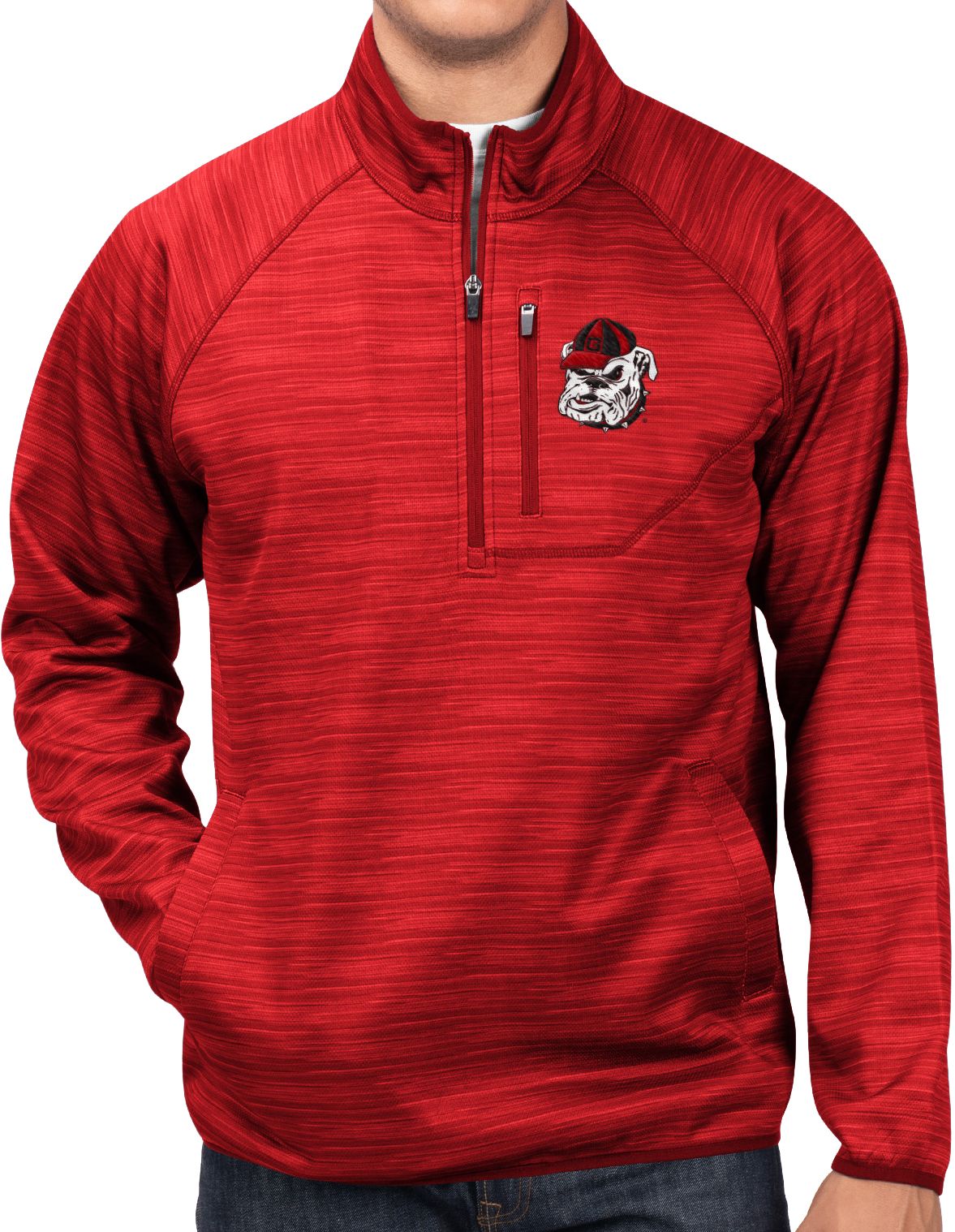 uga half zip pullover