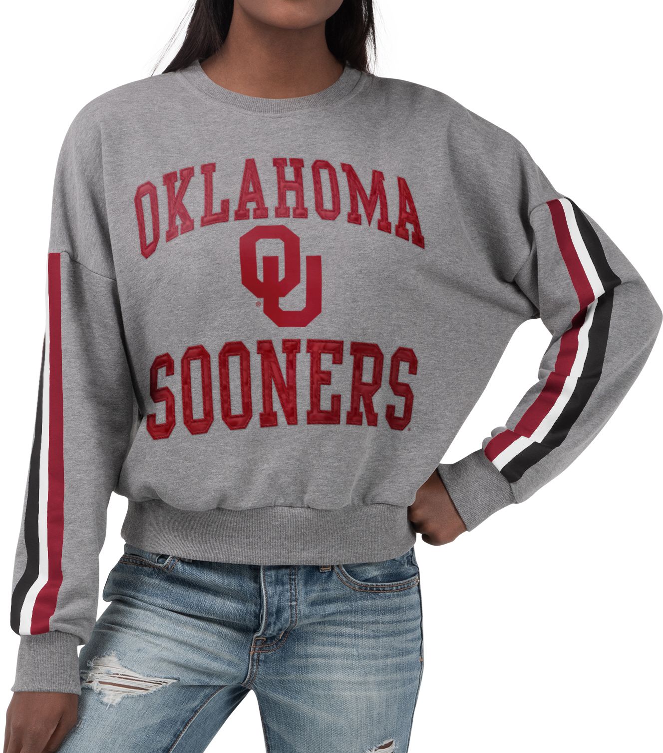 oklahoma sooners crewneck sweatshirt