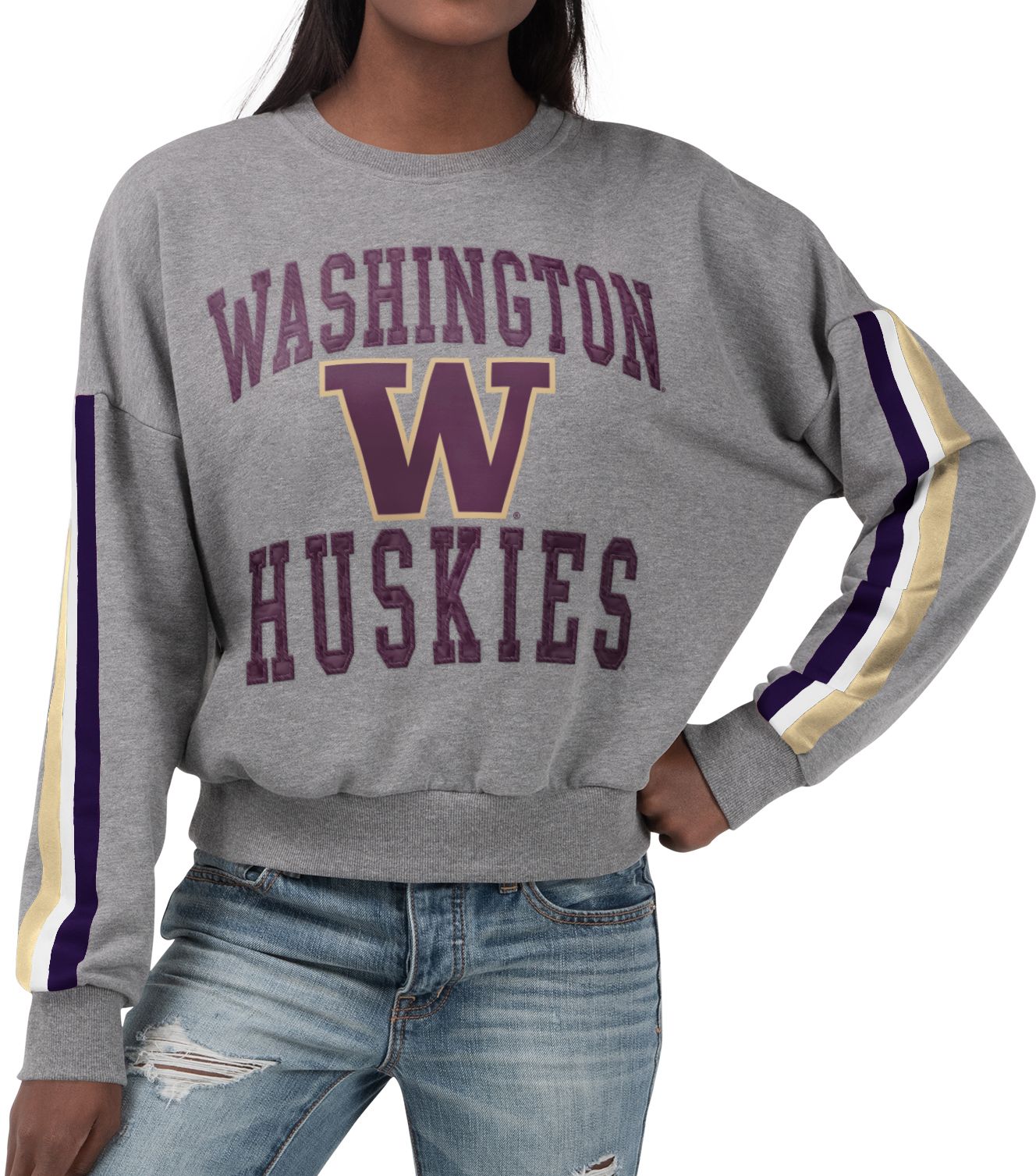 washington huskies crewneck sweatshirt