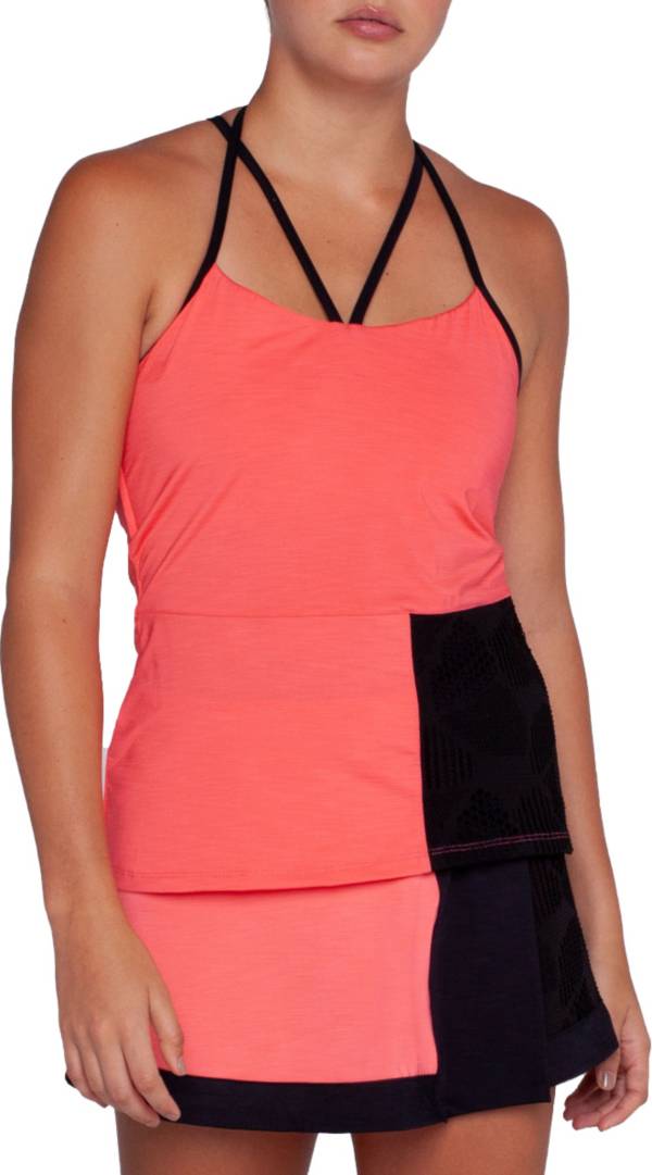 EleVen By Venus Williams Women's Mesh Inset Tennis Tank