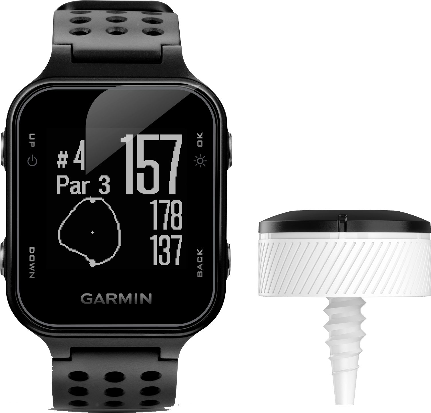 Garmin Approach S20 Golf GPS Watch with 