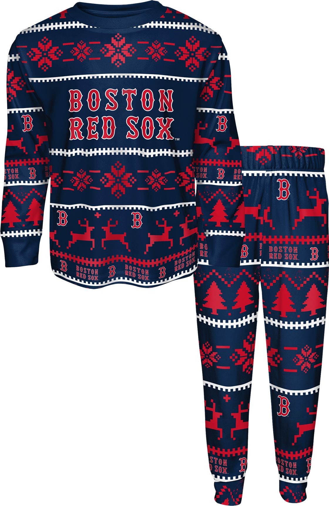 red sox pajamas youth