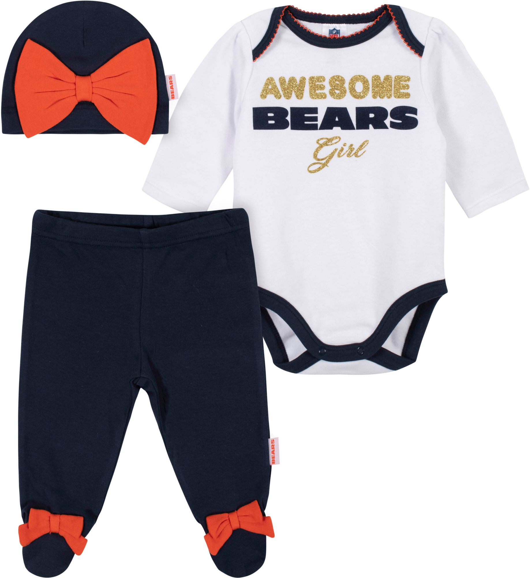 toddler girl chicago bears shirt