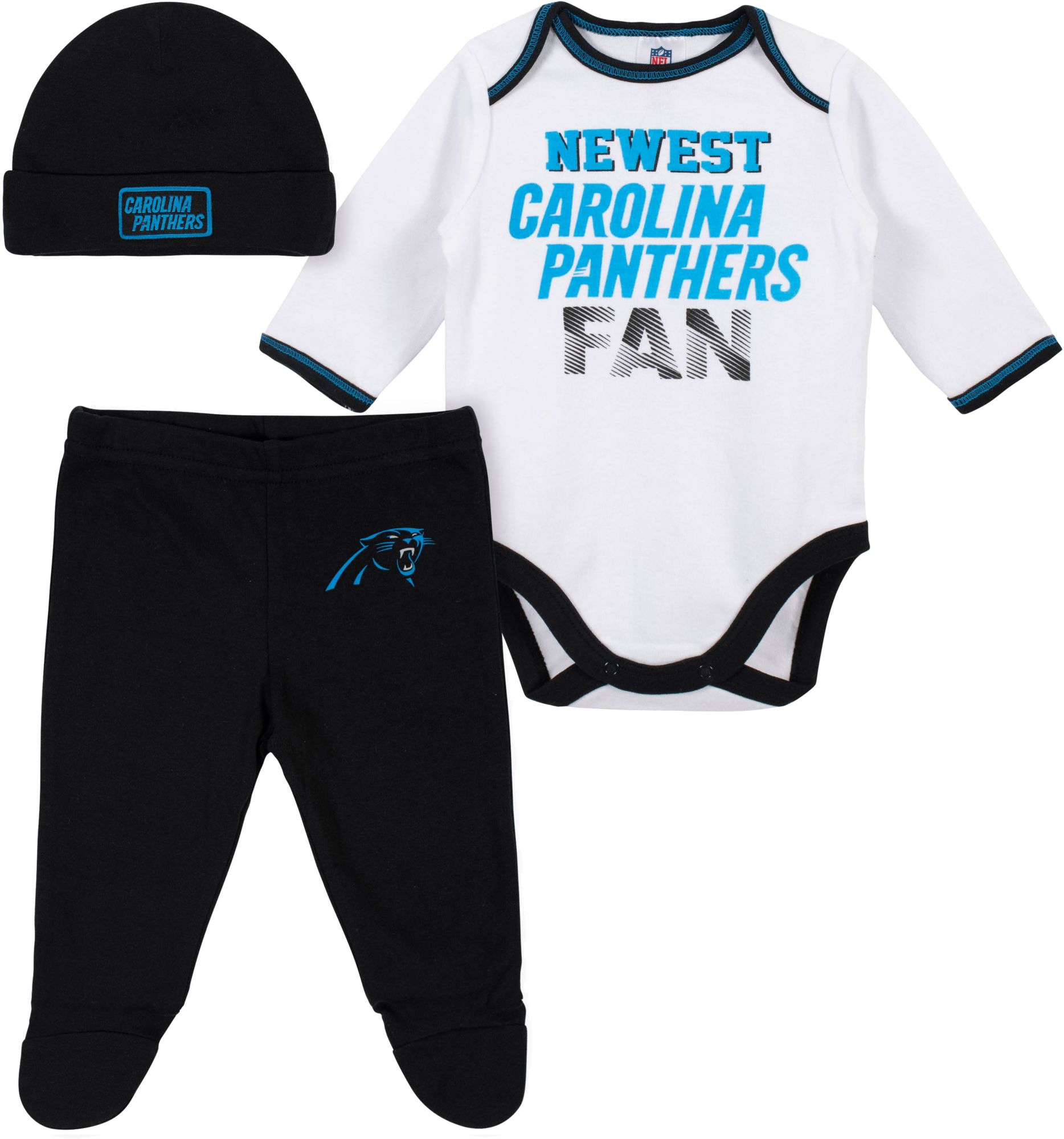 panthers jersey onesie