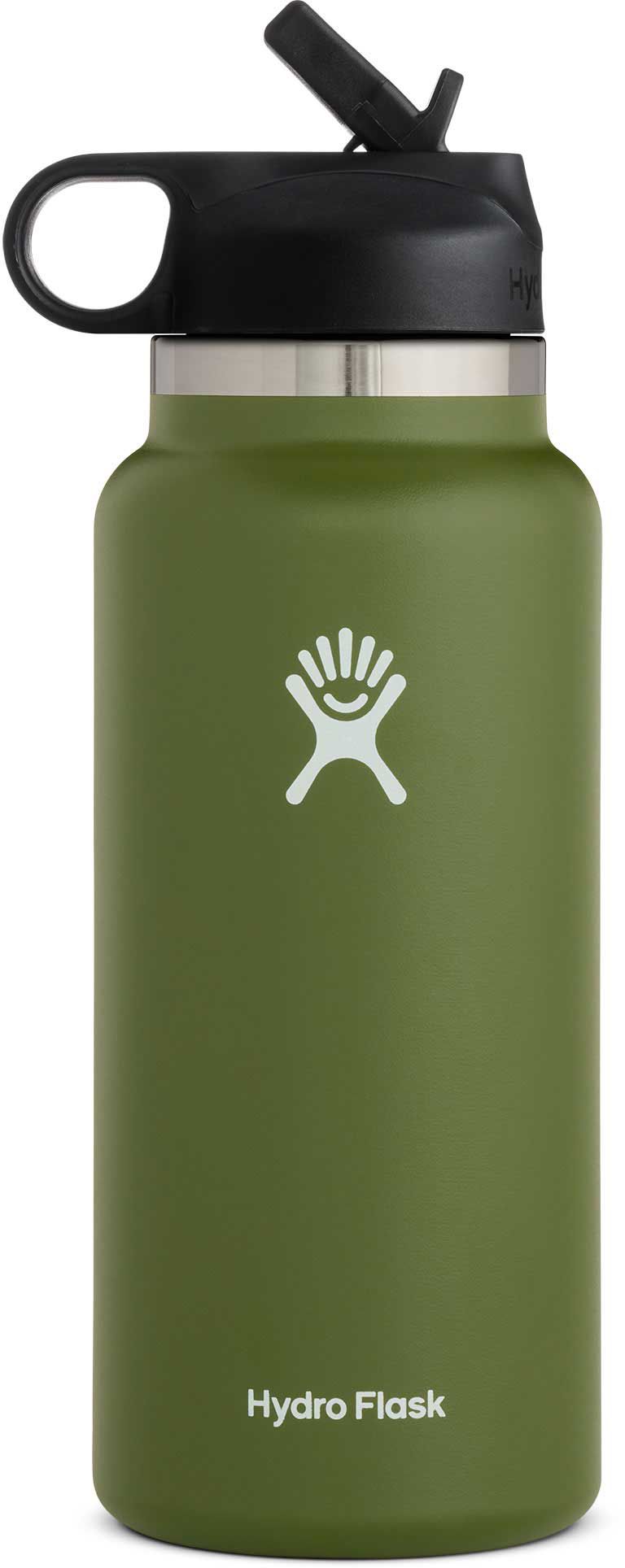 hydro flask with a straw