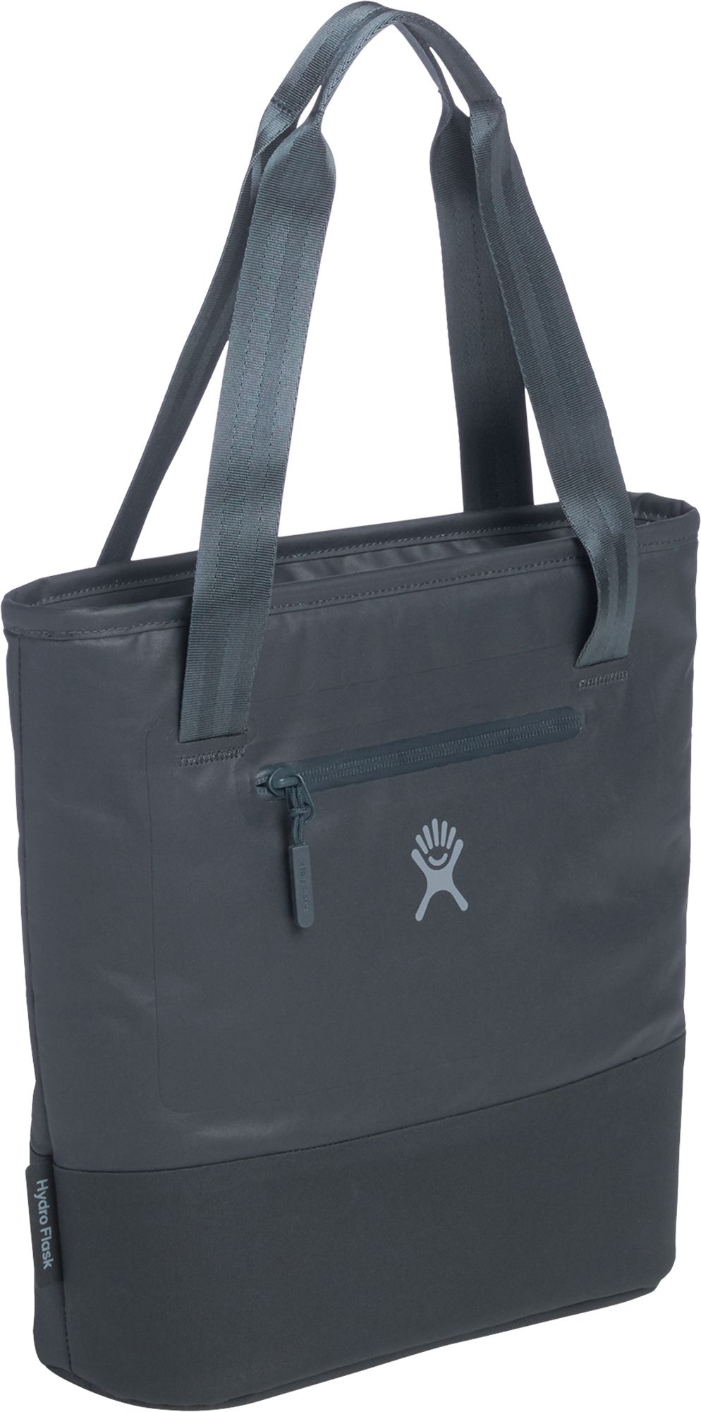 black lunch tote bag