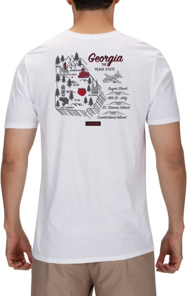 Hurley Men's Georgia 3D Mapstee T-Shirt product image