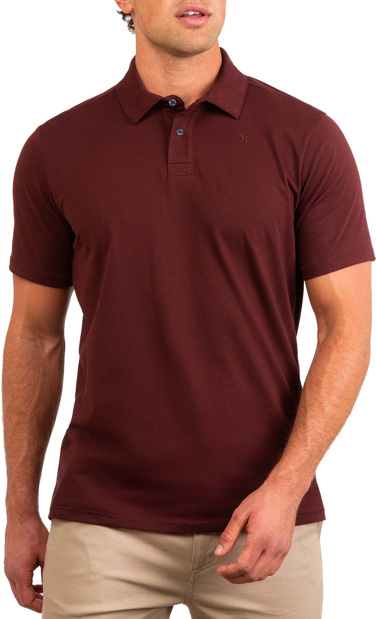 hurley dri fit polo shirts