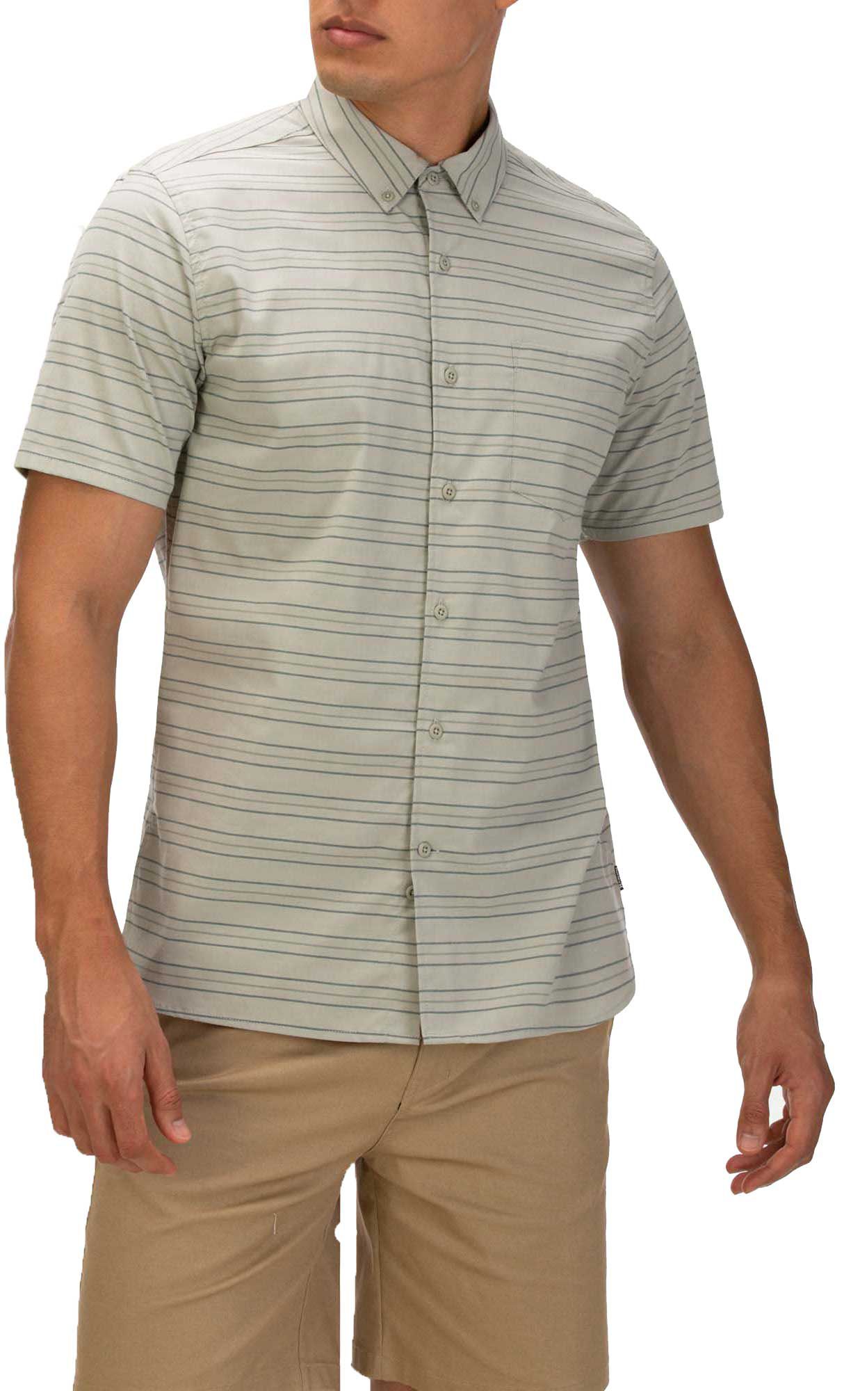 dri fit short sleeve button down