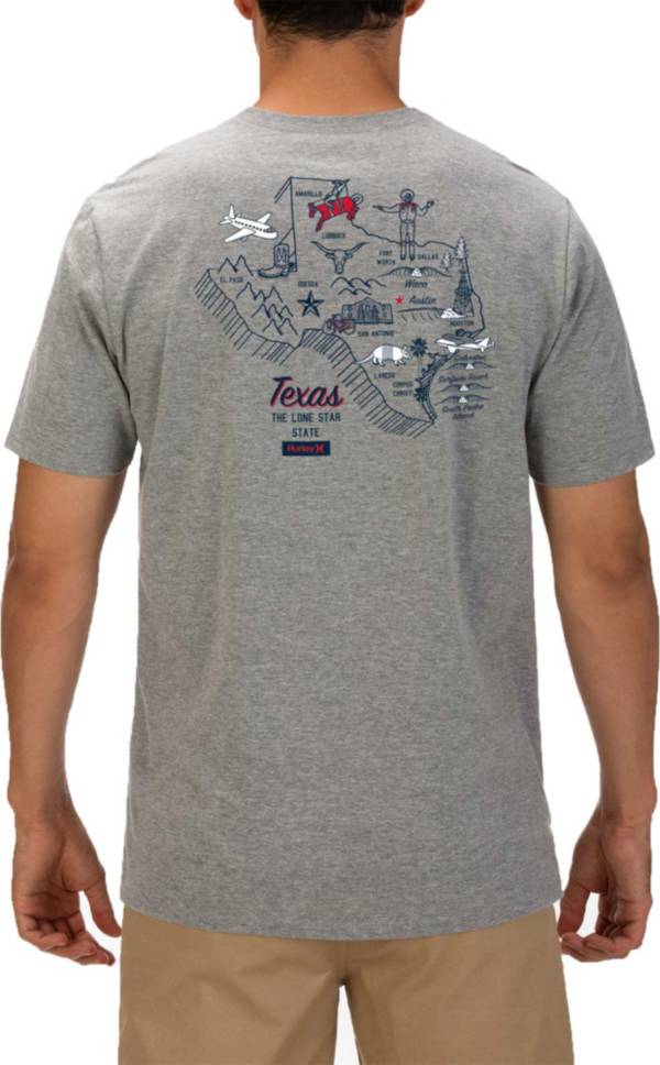 Download Hurley Men's Texas 3D Mapstee T-Shirt | DICK'S Sporting Goods