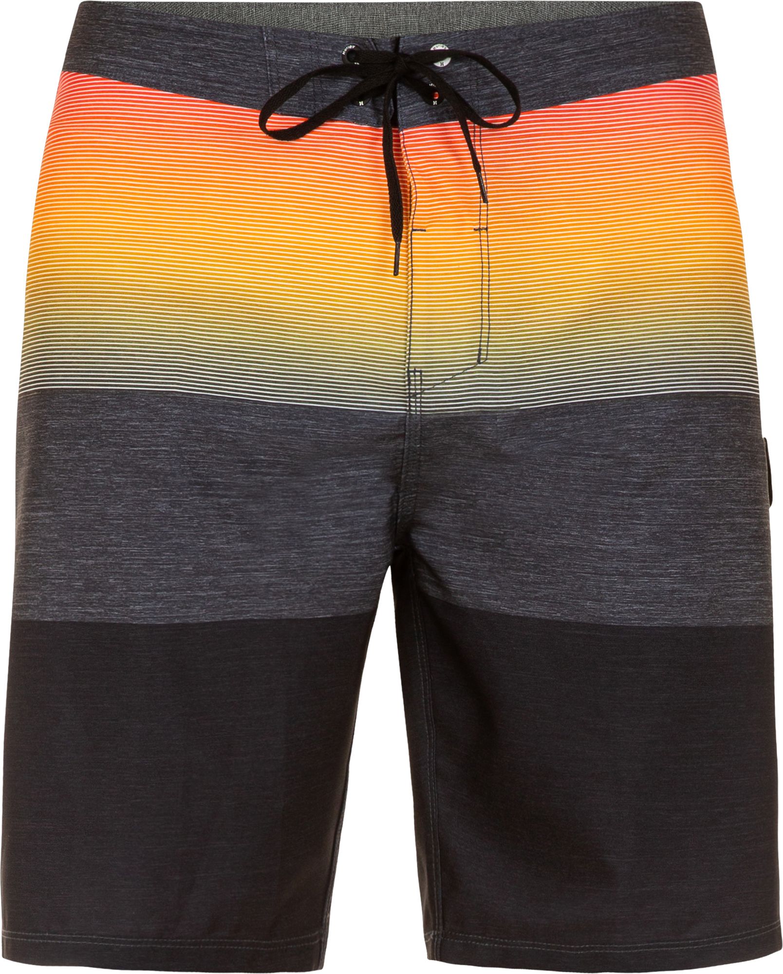 orange hurley boardshorts