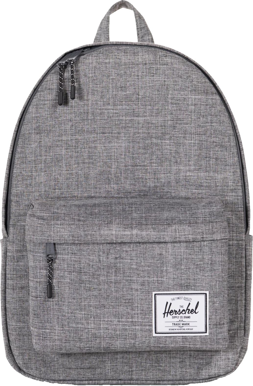 herschel raven crosshatch backpack