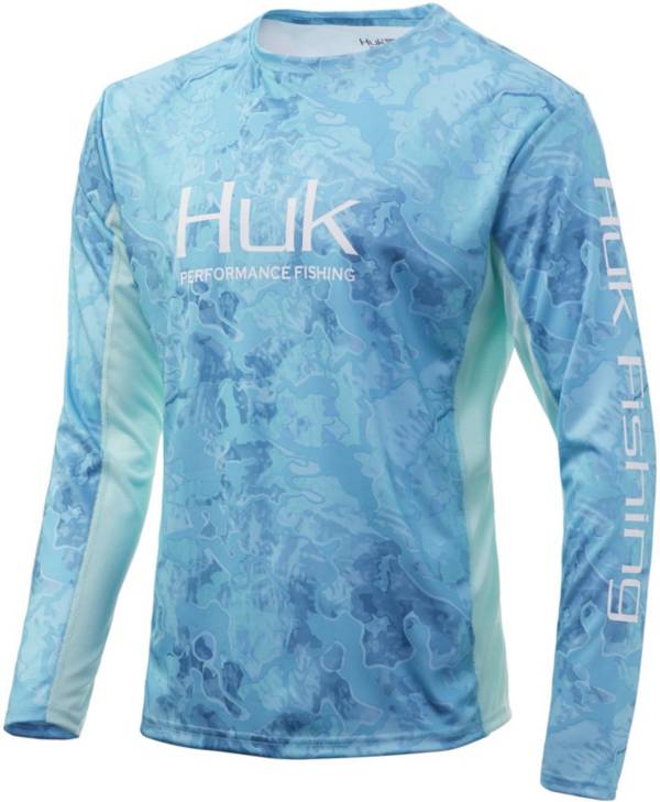 HUK Men's Icon X Camo Long Sleeve Fishing Shirt product image