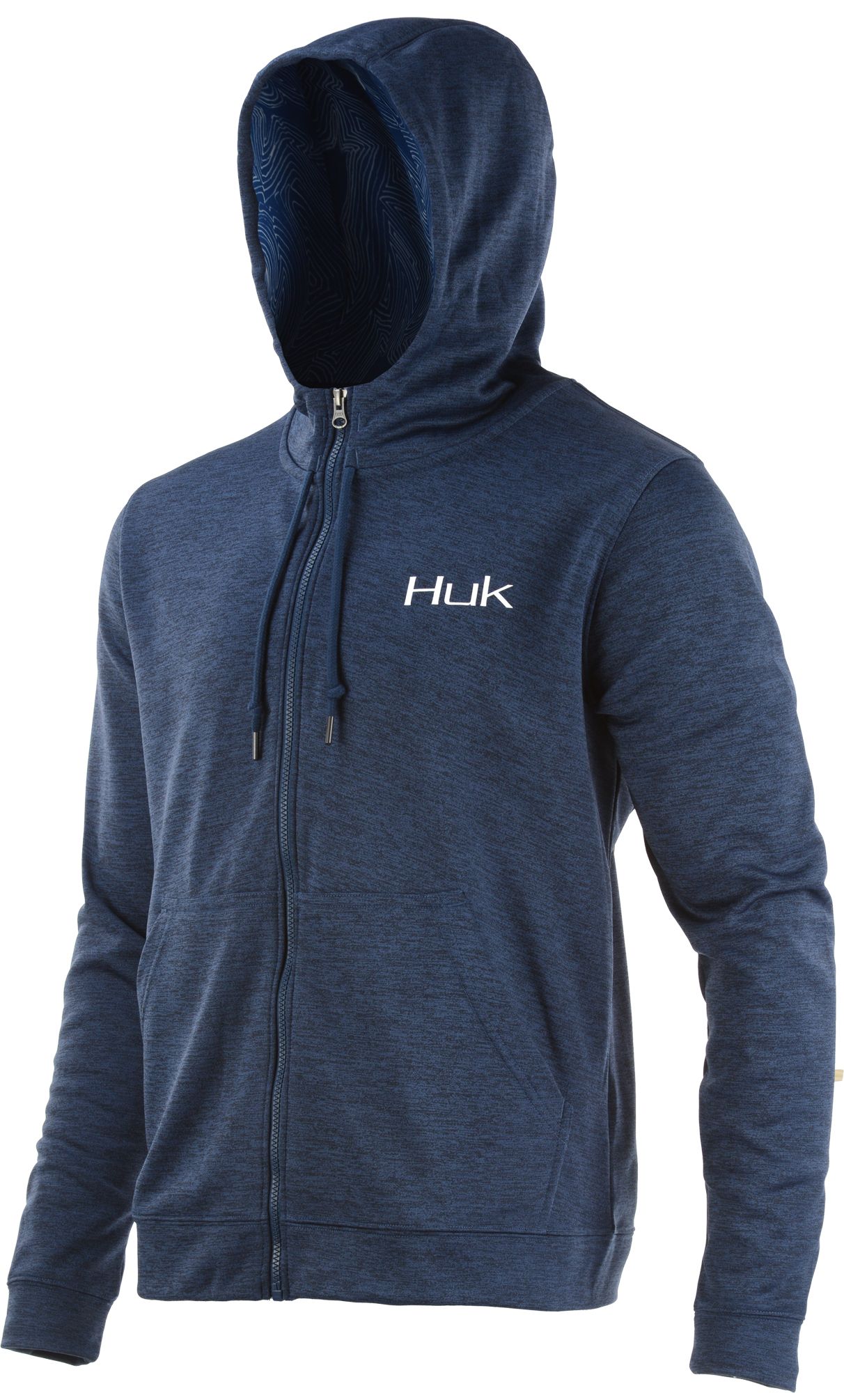 huk zip up hoodie