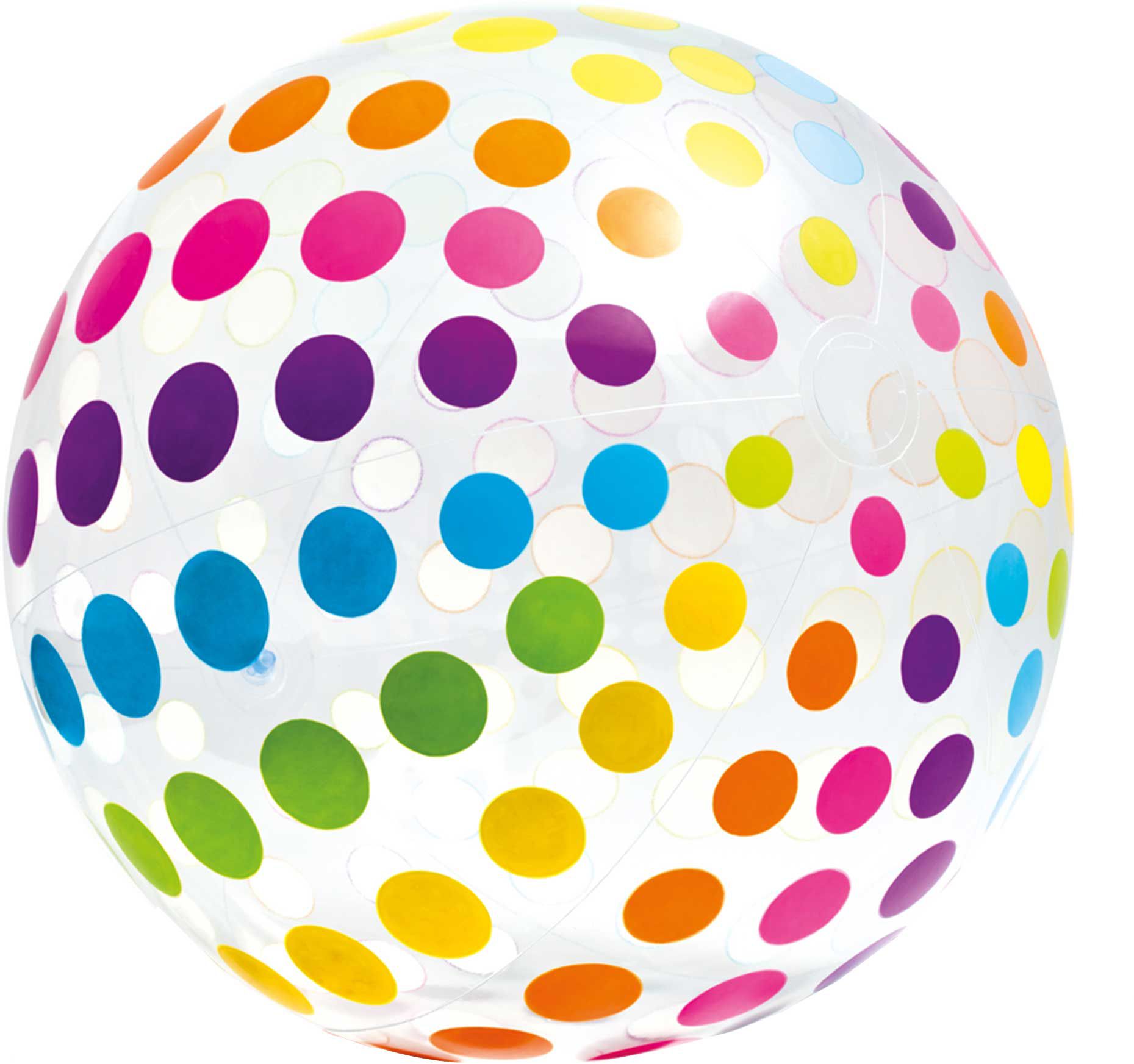 intex glitter beach ball