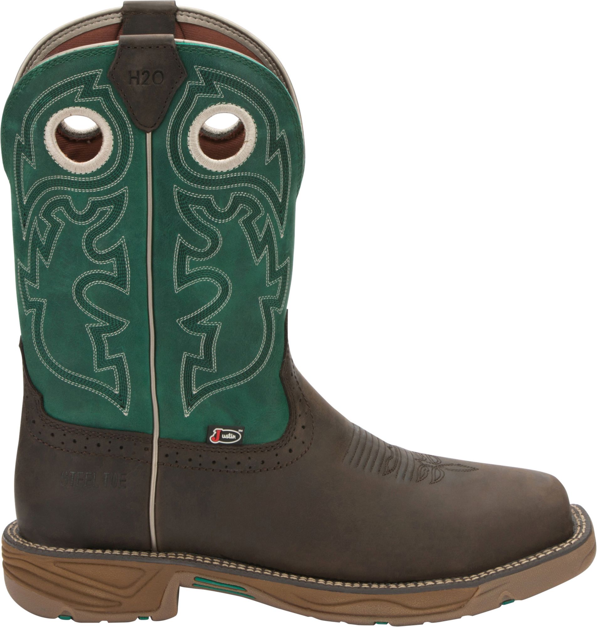 justin tanker boots