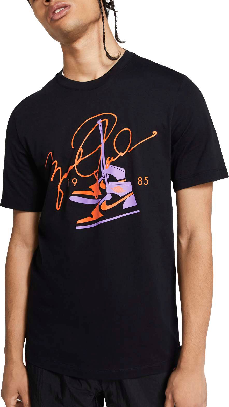 jordan aj graphic t shirt