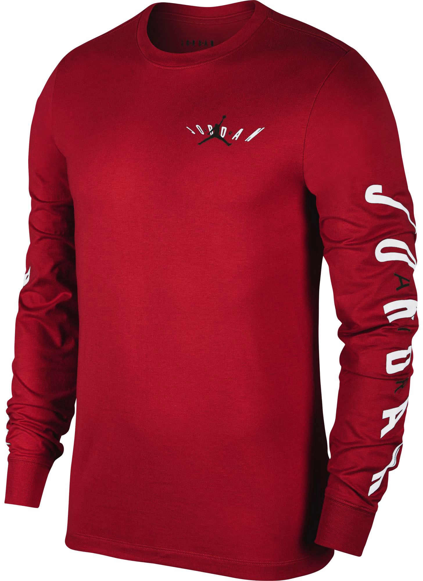 jordan long sleeve red