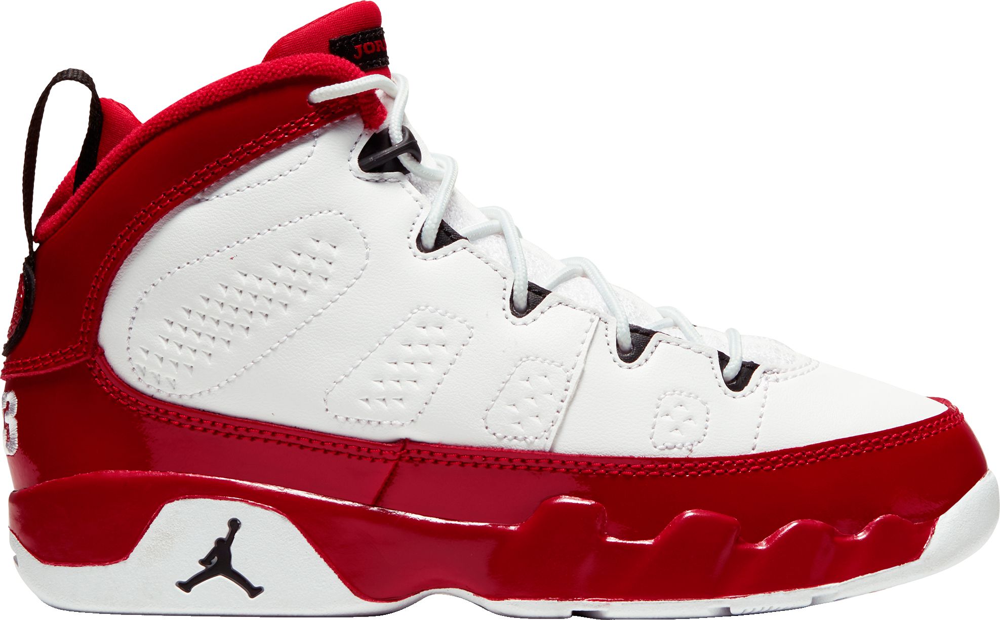 jordan 9 red white