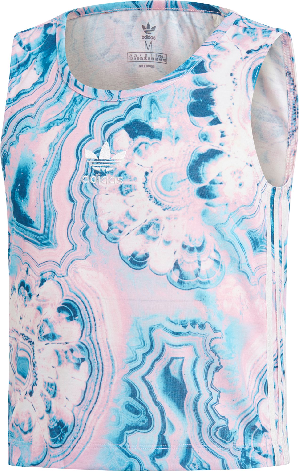 adidas Originals Girls' Marble Cropped Tank Top product image