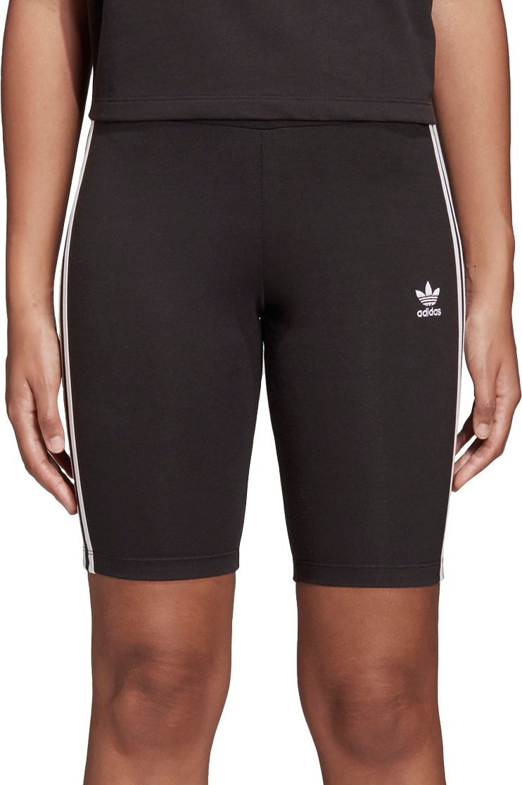 black adidas biker shorts