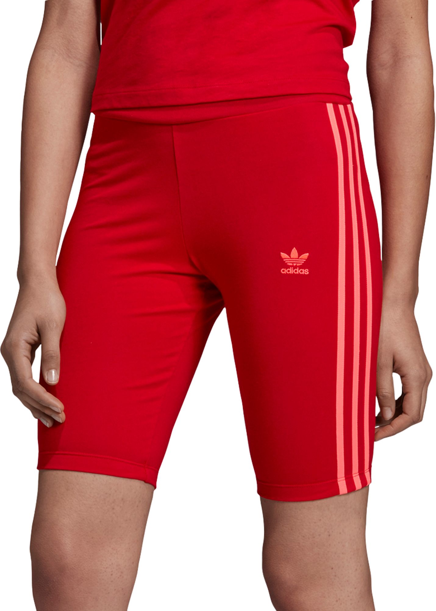 adidas cycling shorts red
