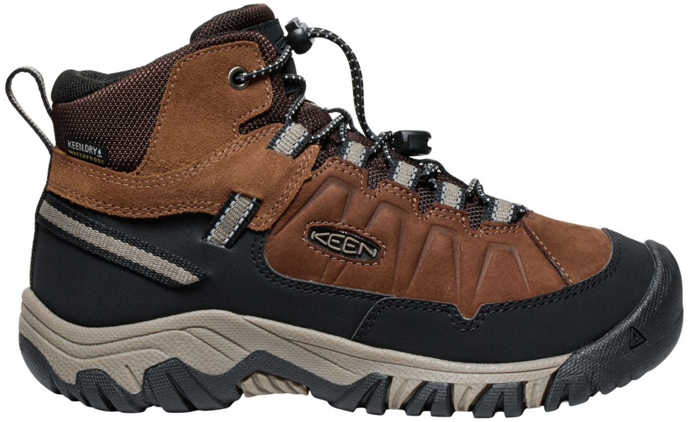 KEEN Kids Targhee Mid Waterproof Hiking Boots