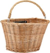 Quick release wicker bike basket new arrivals