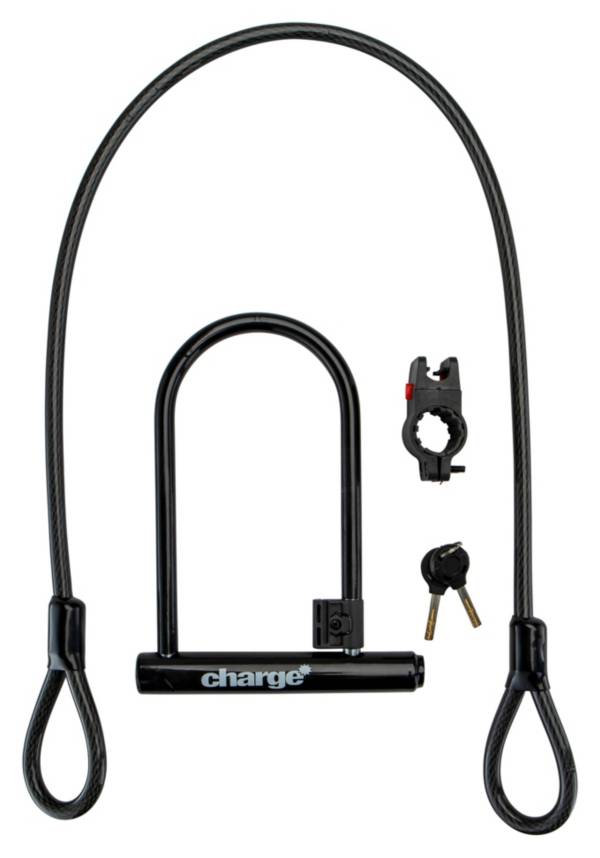 Bike u lock with cable hot sale