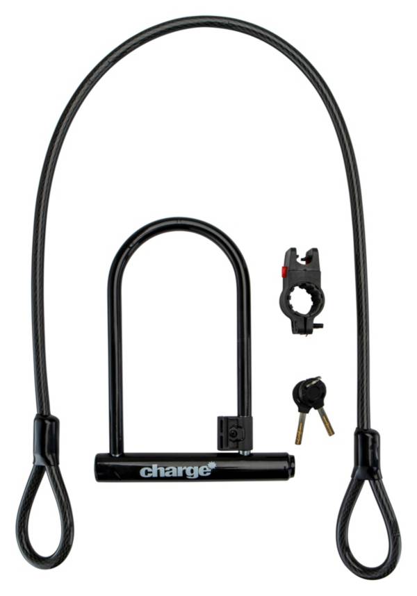 Charge High Strength Steel Bike U-Lock with Cable product image