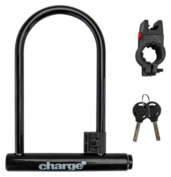 Charge High Strength Steel Bike U Lock Dick s Sporting Goods