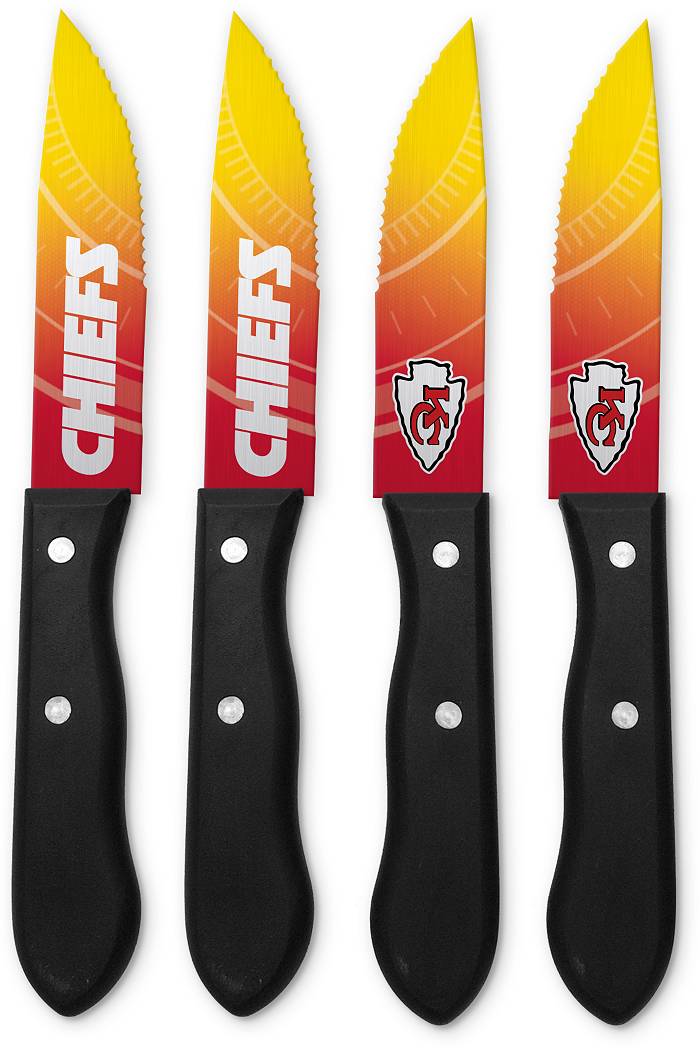 Sports Vault Kansas City Chiefs Steak Knives