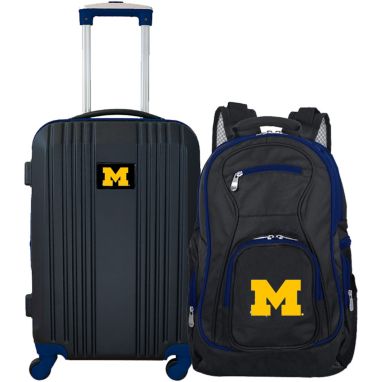 sorry, Mojo Michigan Wolverines Two Piece Luggage Set is currently out of stock