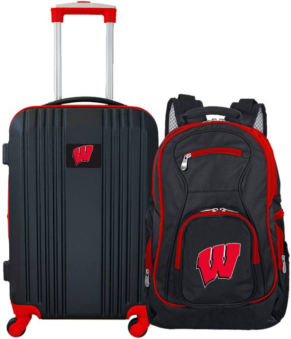 Mojo Wisconsin Badgers Two Piece Luggage Set product image