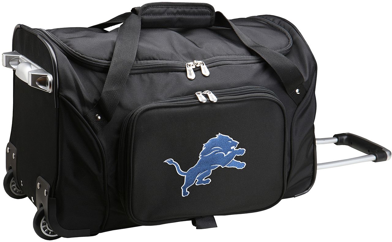 Mojo Detroit Lions Wheeled Duffle