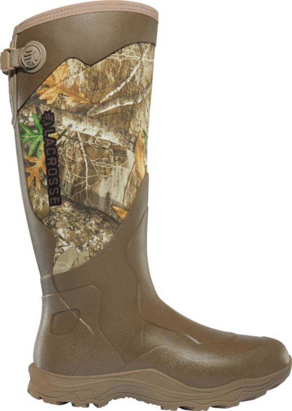 LaCrosse Men's Alpha Agility 17'' Realtree Edge Rubber Hunting Boots