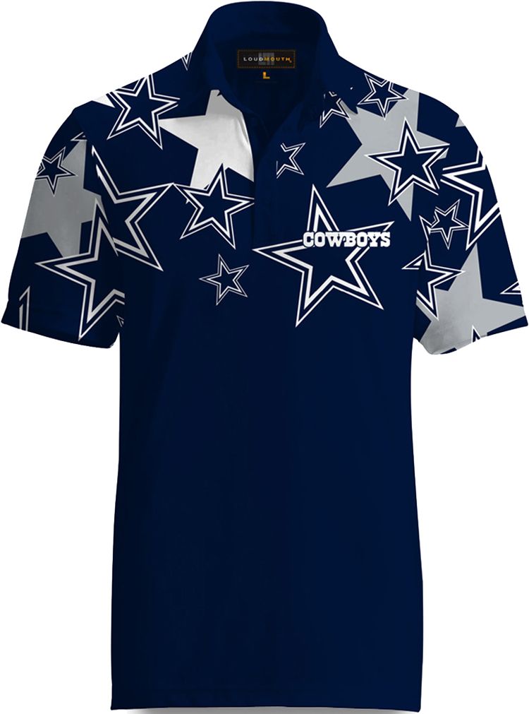 dallas cowboys golf polo shirts