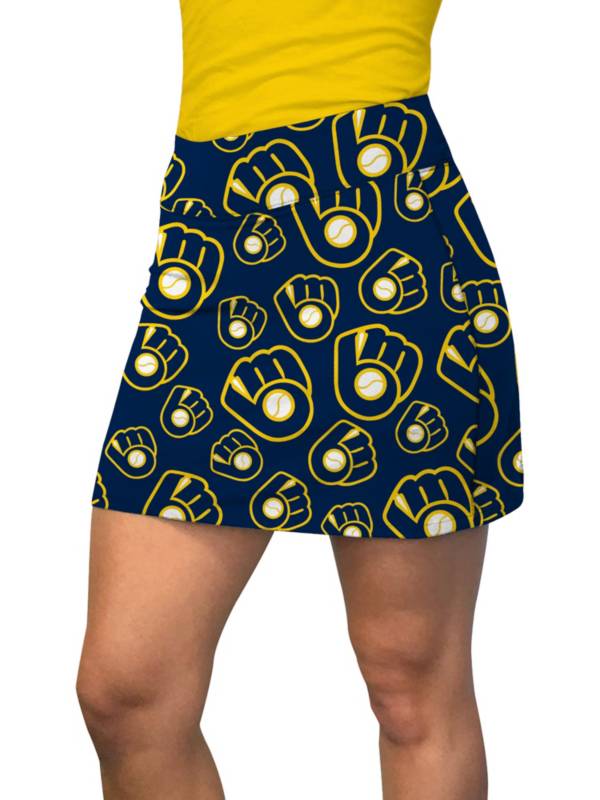 Loudmouth Women's Milwaukee Brewers Golf Skort