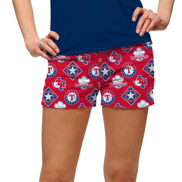Loudmouth Women's Texas Rangers Golf Mini Shorts product image