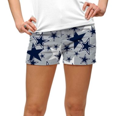 sorry, Loudmouth Golf Women's Dallas Cowboys StretchTech Silver Mini Shorts is currently out of stock