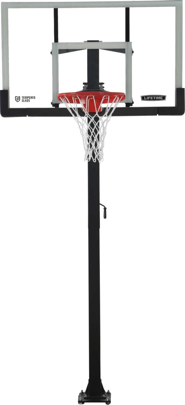 Lifetime Adjustable In-Ground Basketball Hoop (54-Inch Polycarbonate)