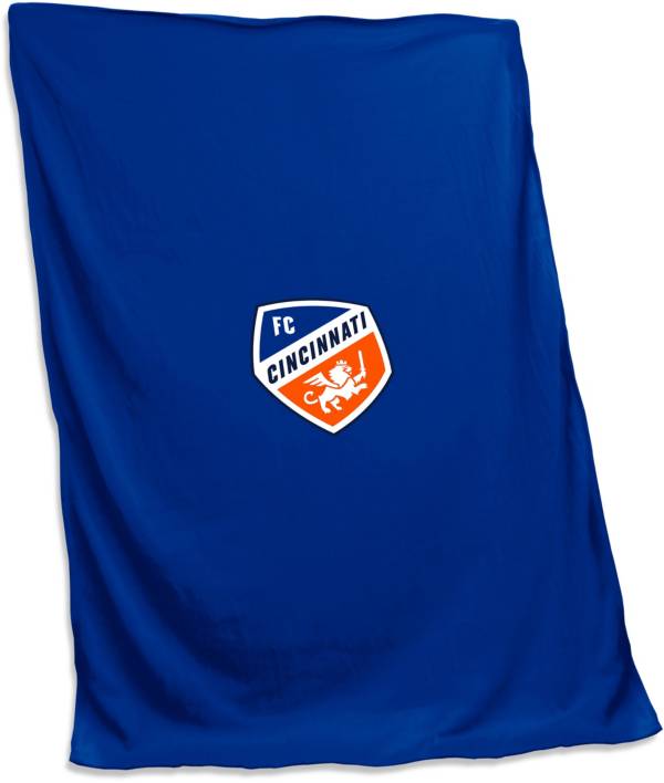 Logo Brands FC Cincinnati 54'' x 84'' Sweatshirt Blanket product image