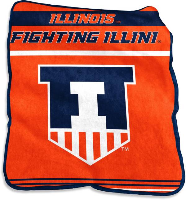 Illinois Fighting Illini 50'' x 60'' Game Day Throw Blanket