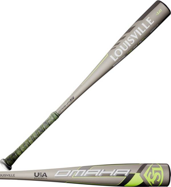 Louisville Slugger Omaha Metal Youth Baseball Bat, 