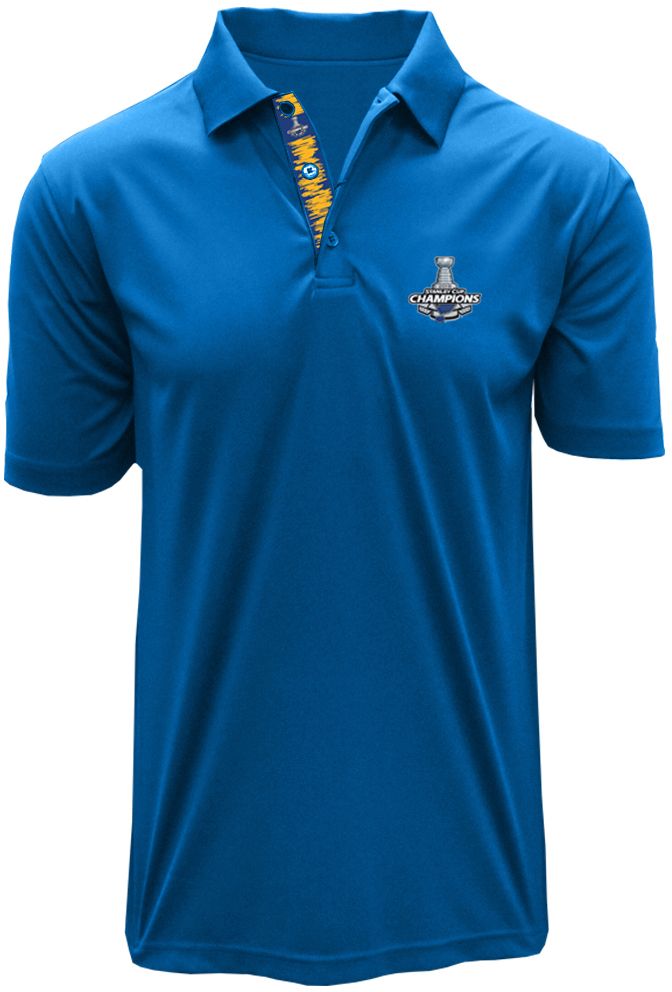 blues stanley cup polo shirt