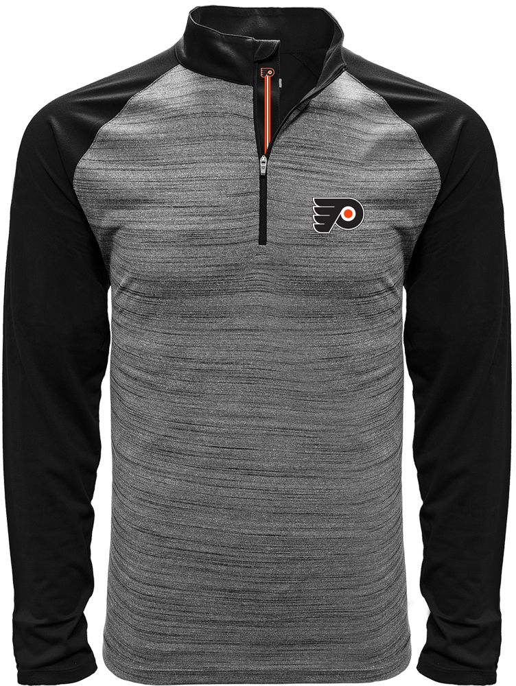 quarter zip pullover black