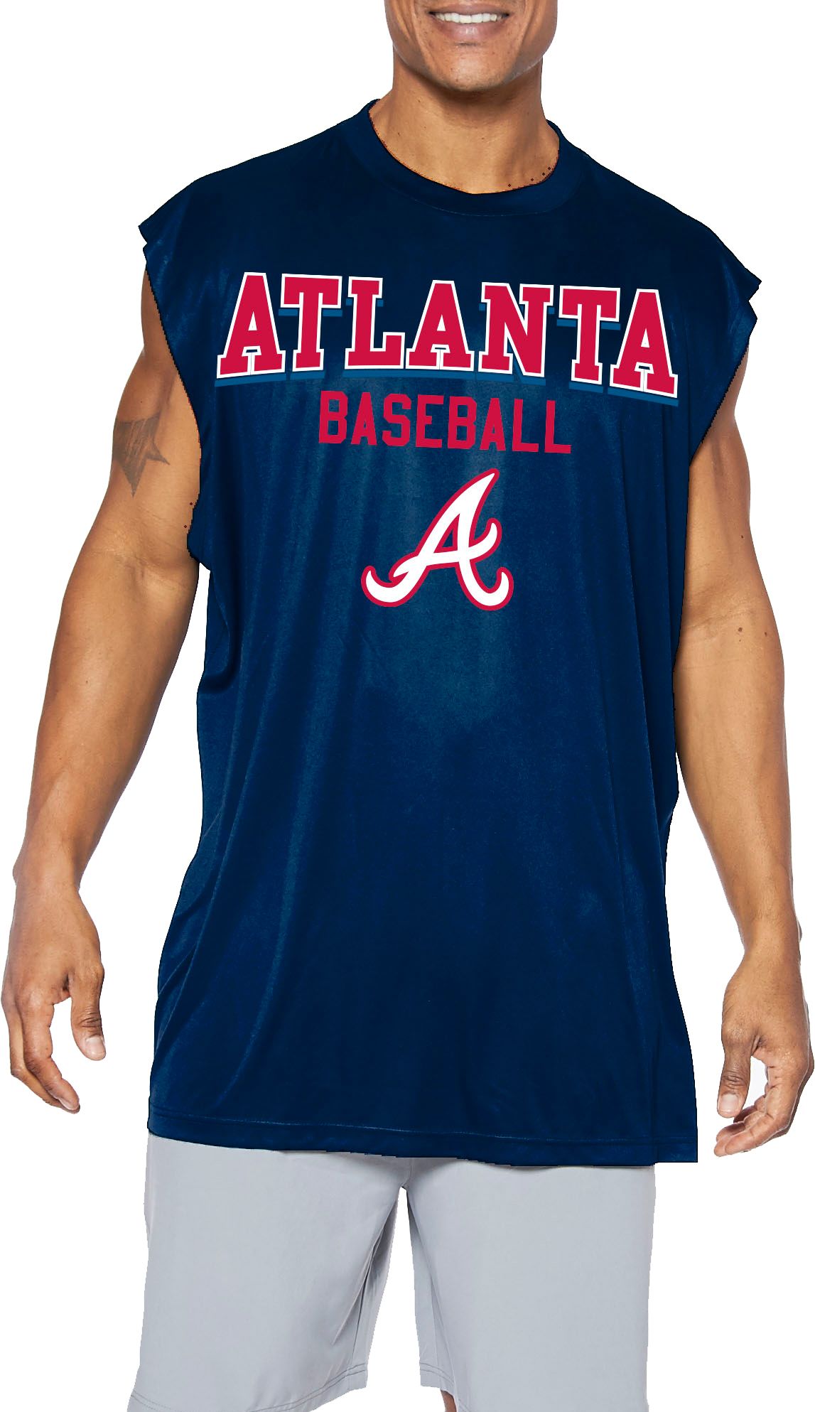 majestic braves shirt