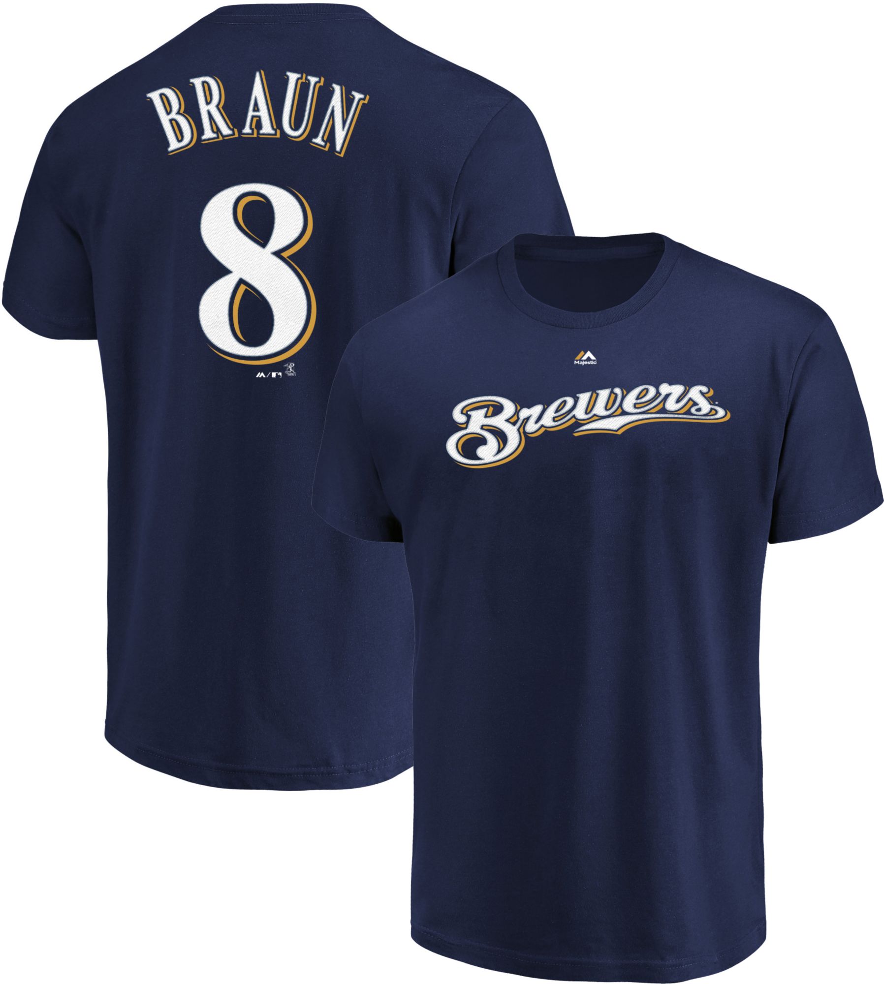 milwaukee brewers braun jersey