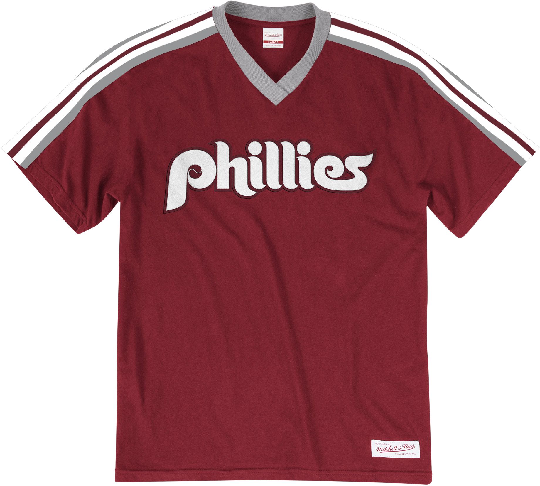 maroon phillies shirt